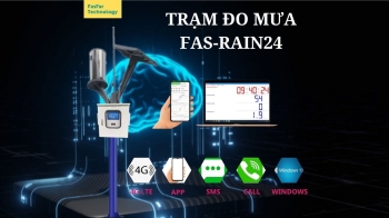 Trạm đo mưa tự động fas rain