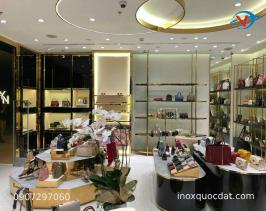 Trần inox mạ màu vàng gold