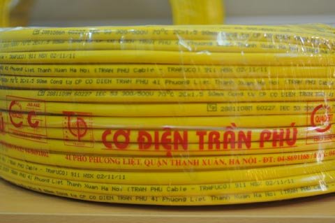 Dây cáp điện Trần Phú