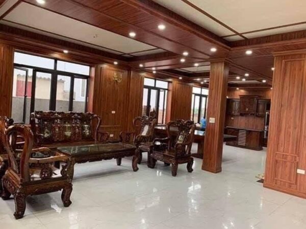 Trần nhựa giả gỗ giật cấp TLB-06
