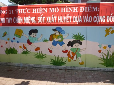 Tranh tường trường mẫu giáo
