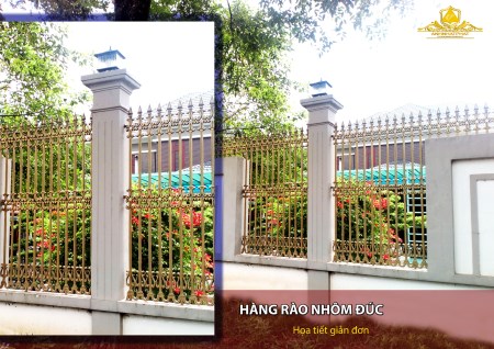 Hàng rào nhôm đúc