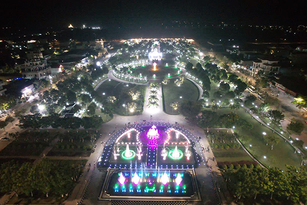Trang trí đèn Led đô thị