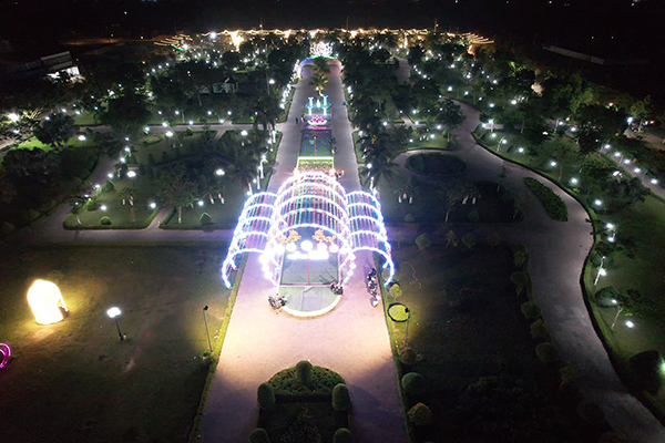 Trang trí đèn Led đô thị