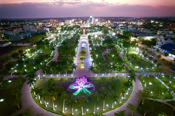 Trang trí đèn Led đô thị
