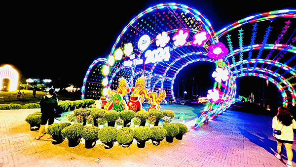 Trang trí đèn Led đô thị