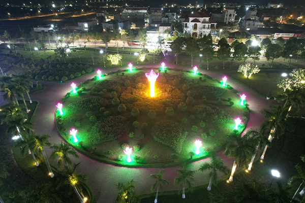Trang trí đèn Led đô thị