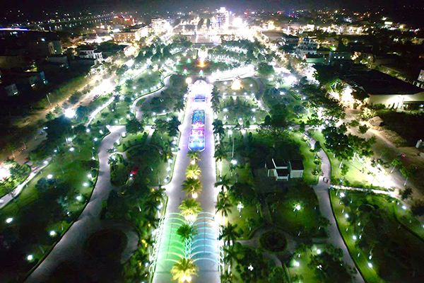 Trang trí đèn Led đô thị