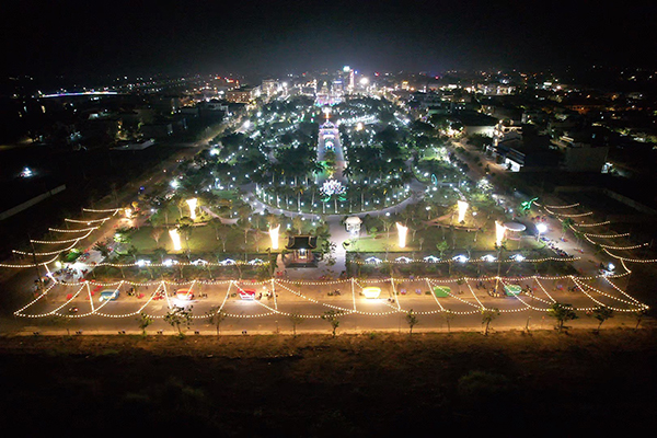 Trang trí đèn Led đô thị