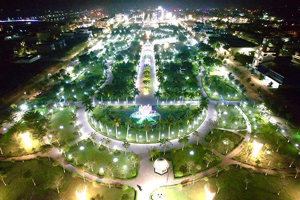 Trang trí đèn Led đô thị