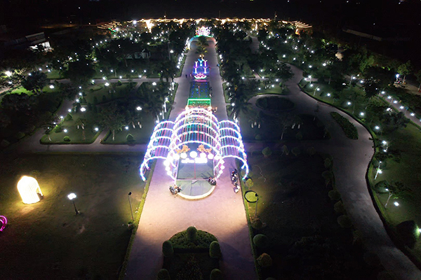 Trang trí đèn Led đô thị