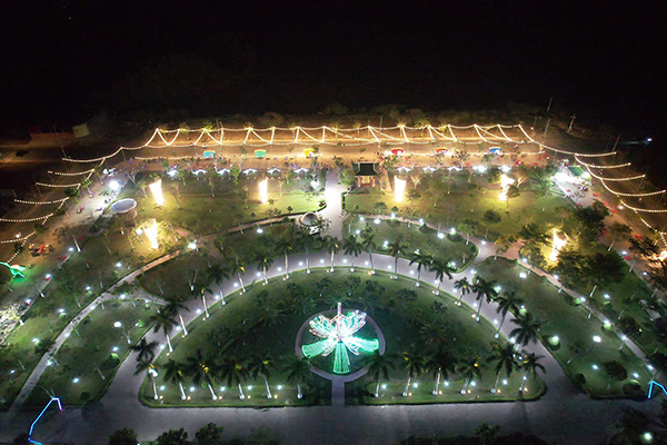 Trang trí đèn Led đô thị