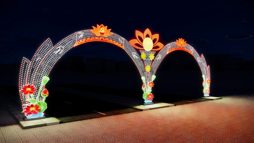 Trang trí đèn đường