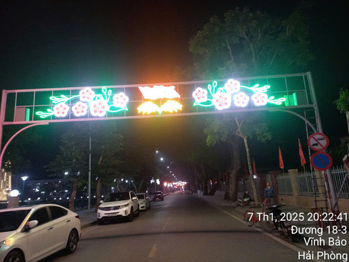 Trang trí đèn đường