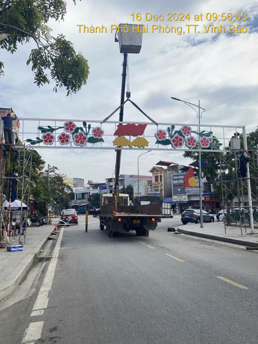 Trang trí đèn đường