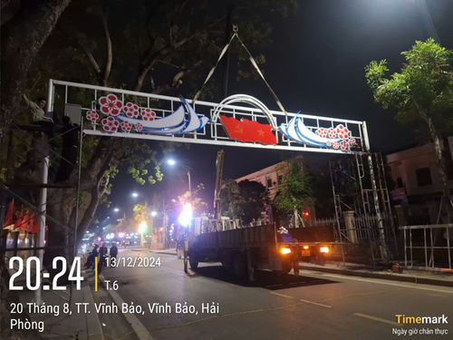 Trang trí đèn đường