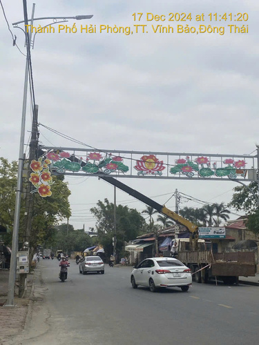 Trang trí đèn đường