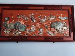 Tranh gỗ khảm vỏ bào ngư