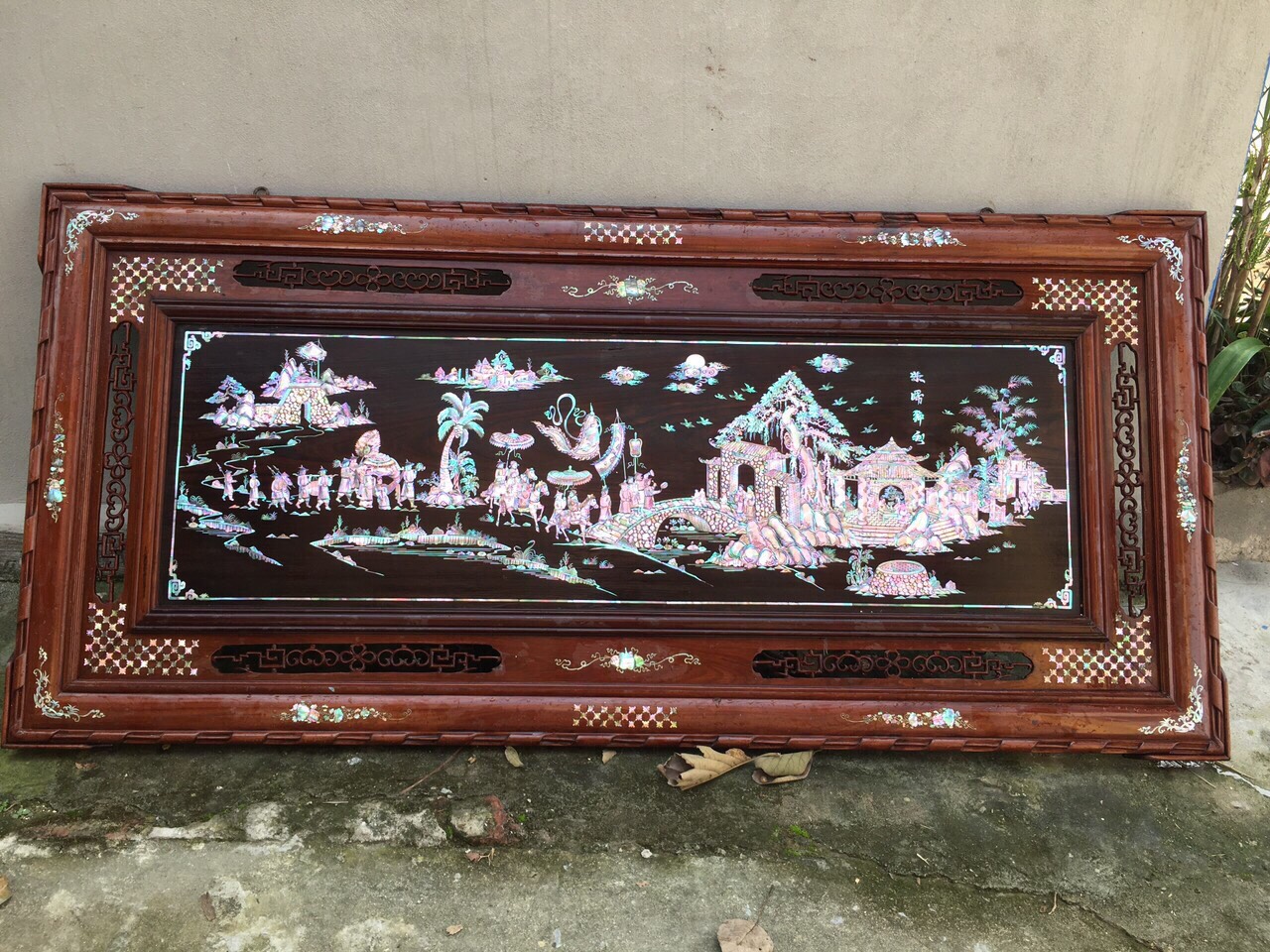 Tranh cẩn ốc xà cừ