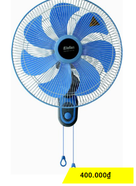 Quạt treo tường cánh 7 lá