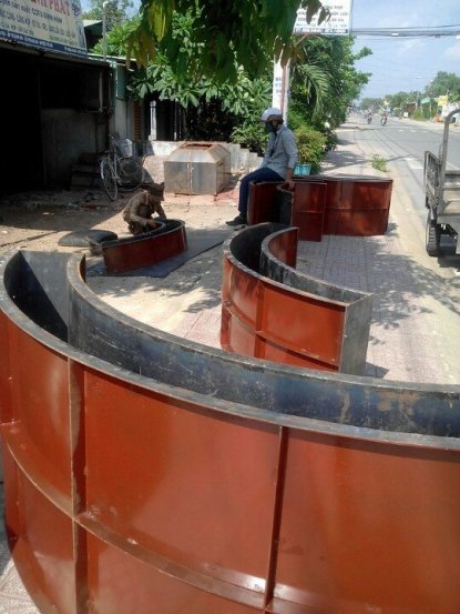 Cốp pha tròn định hình