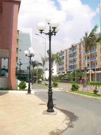 Trụ đèn gang đúc TC06-CH06