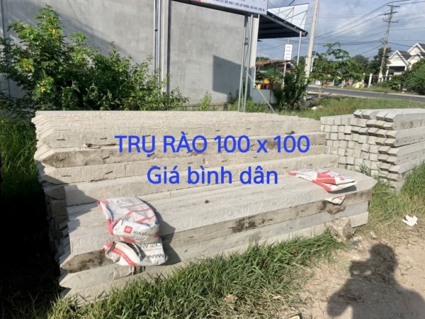 Trụ rào - cột rào bê tông