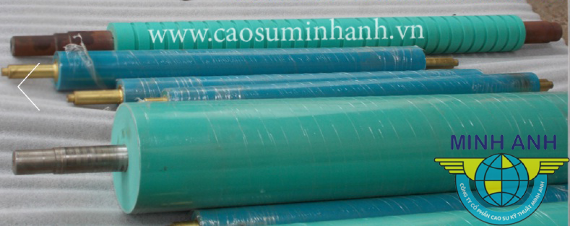 Trục cao su silicon