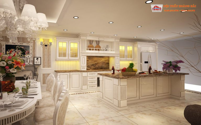 Tủ bếp gỗ