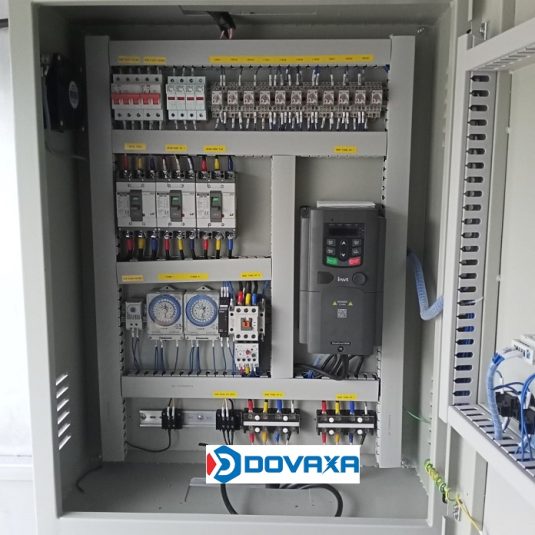 Tủ điều khiển cho trạm bơm nước sạch