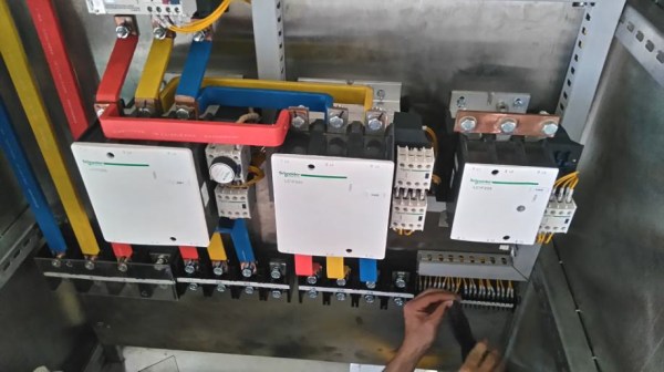 Tủ điện inox 304 điều khiển bơm