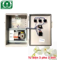 Tủ điều khiển 3 pha 1 đèn
