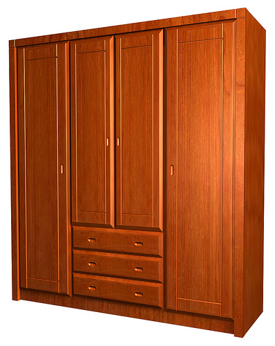 Tủ gỗ 4 cánh