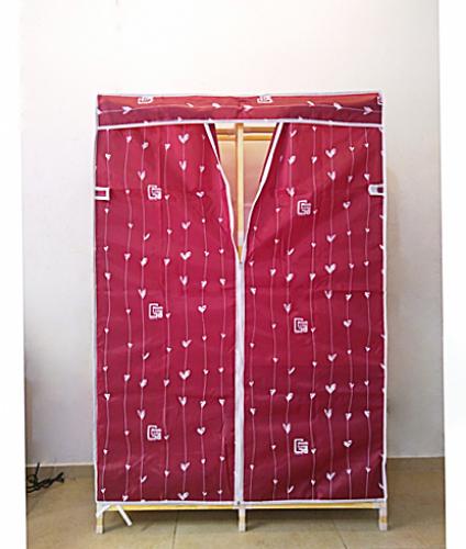 Tủ vải khung gỗ