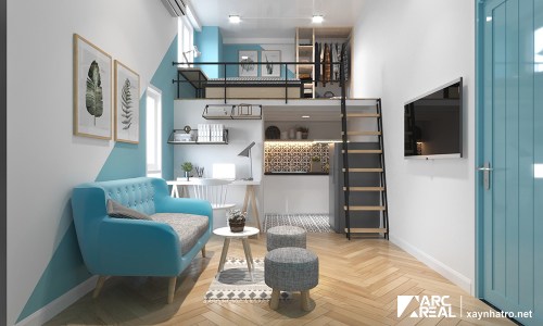 Tư vấn thiết kế phòng trọ