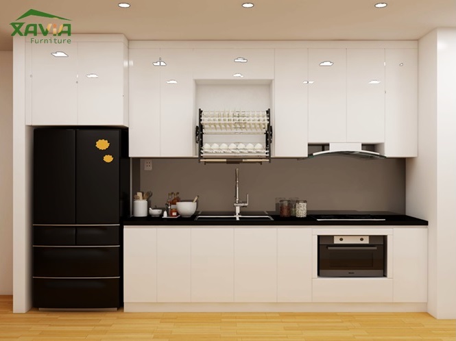 Dự án tủ bếp anh Cầu - chung cư Gamuda - Hoàng Mai - Hà Nội