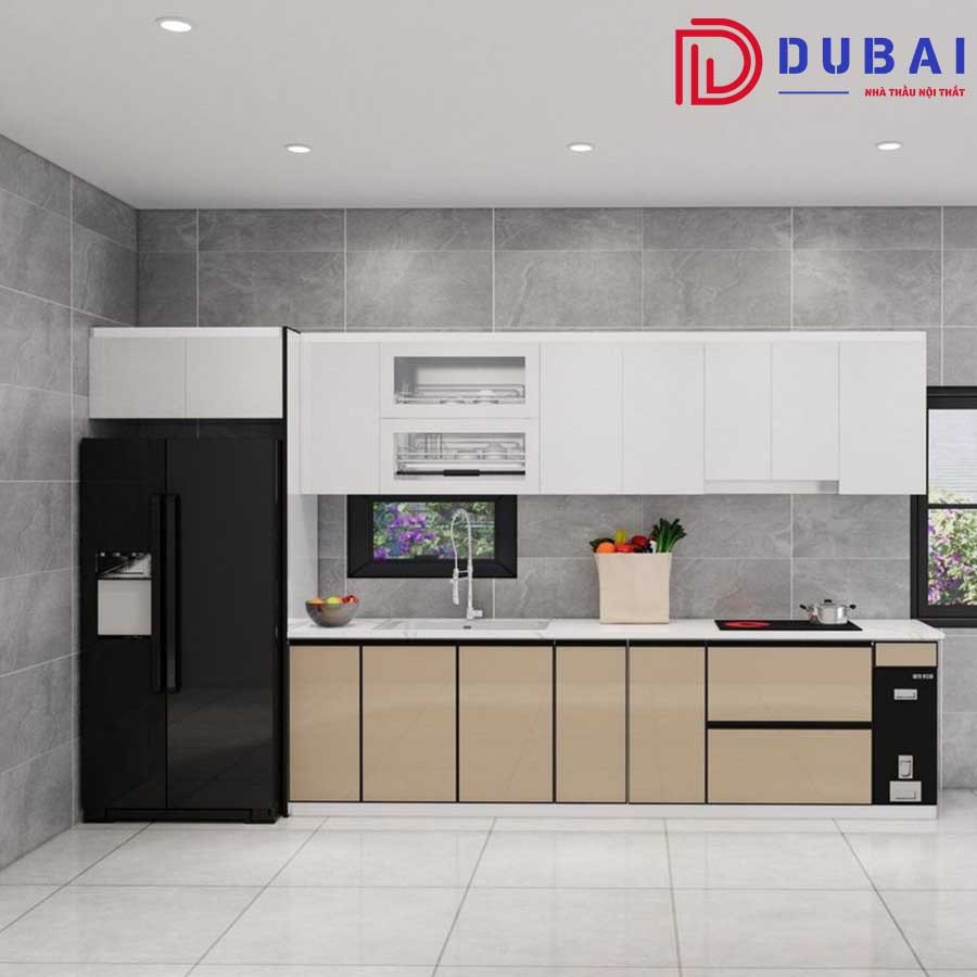 Tủ bếp gỗ công nghiệp MDF TB-16