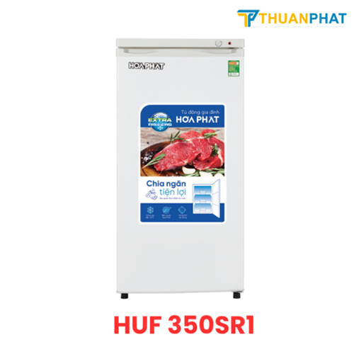 Tủ đông đứng Hòa Phát 1 cánh 147 Lít HUF 350SR1