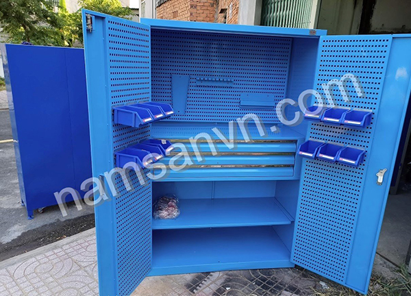 Tủ đựng đồ nghề 2 cánh 3 ngăn kéo NS-1800-3