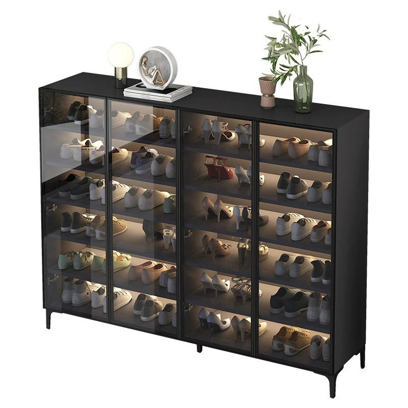 Tủ giày cánh kính có chân SC42