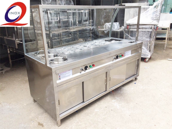Tủ hâm nóng thức ăn inox