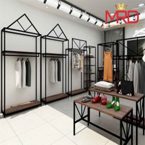 Tủ kệ shop showroom inox M17