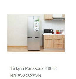 Tủ lạnh Panasonic 290 lít