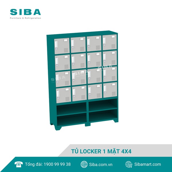 Tủ locker 16 ngăn