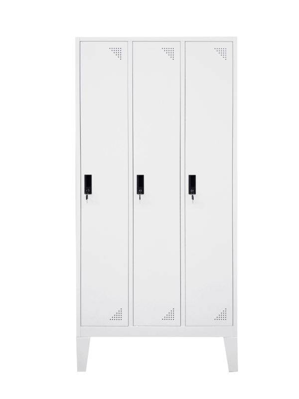 Tủ locker 3 cửa có chân đứng