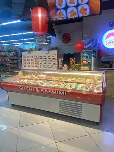 Tủ mát trưng bày