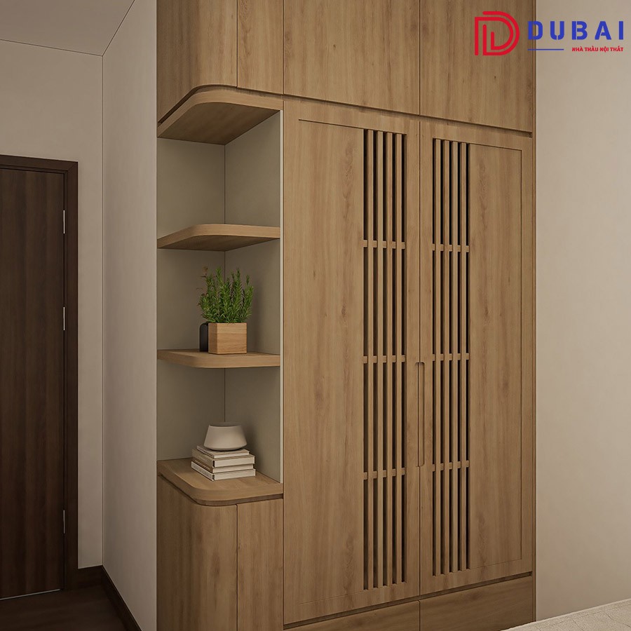 Tủ quần áo phòng ngủ gỗ MDF TQA-07