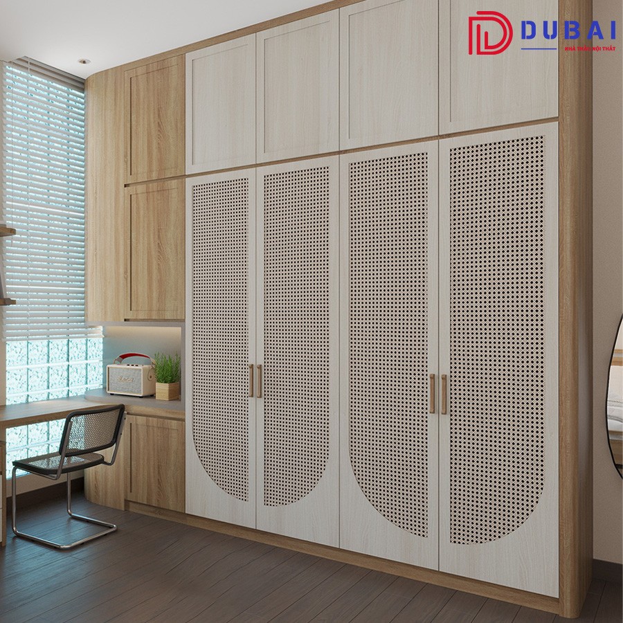 Tủ quần áo phòng ngủ gỗ MDF TQA-09