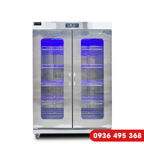 Tủ sấy bát Viner 2 cánh 2 lớp quạt gió