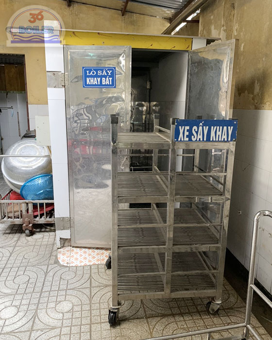 Tủ sấy bát đĩa bằng hơi